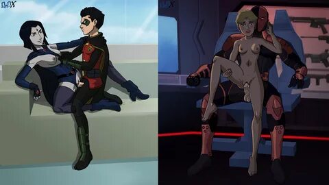 dedx, damian wayne, deathstroke, raven, robin (dc), slade wilson, terra, dc...