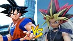 Jump Force Gameplay - Goku Super Sayadin vs Yugi in Paris - 