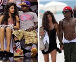 Lil Wayne Parading Around His New "Girlfriend" in Miami (Spo