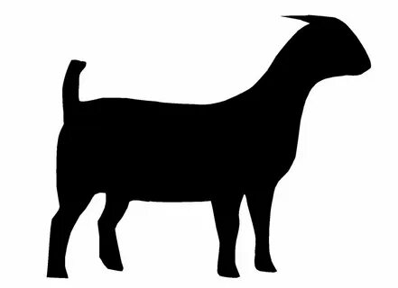 Boer Goat Silhouette Clipart Panda - Free Clipart Images Boe