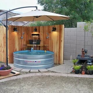 DIY Stock Tank pool Home Design, Garden & Architecture Blog 