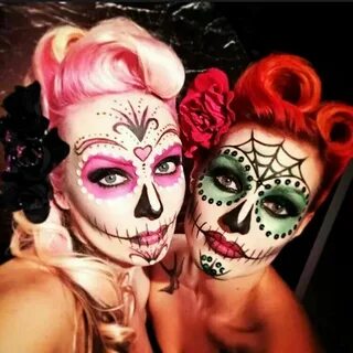 Halloween makeup sugar skull, Halloween makeup diy, Face pai