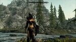 Skyrim - Daedric Female Armor Replacer Mod - YouTube
