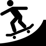 Download Icon Svg Skateboard Svg for Cricut, Silhouette, Bro