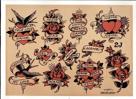 Sailor Jerry Tattoo Flash Volume 2 VK Traditional tattoo mom