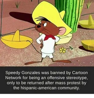 TIL They tried to cancel Speedy Gonzales before - Imgur