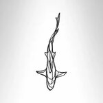 SHARK Deep Blue: Chapter I Hu2.com Shark tattoos, Simplistic