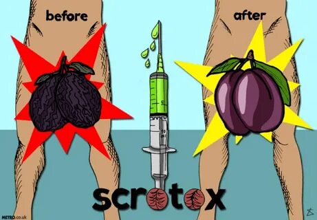 sapete cos’e' lo 'scrotox'? un’iniezioni di botox nelle pall