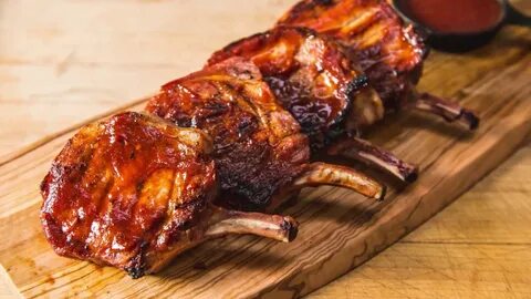 Roasted Glazed Pork Chop Recipe Traeger Wood Fired Grills - 