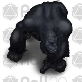 Giant Ape 5E : +9 to hit, reach 10 ft., one target. - Mark s