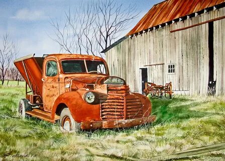 love these old trucks Farm trucks, Chevy trucks, Pickup truc