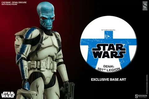 Cad Bane in Denal disguise joins Sideshow's Star Wars Sixth 