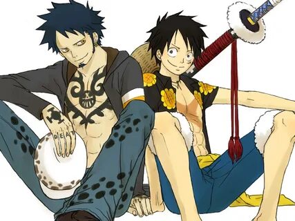 Monkey D. Luffy, Trafalgar Law, Two Males page 3 - Zerochan 