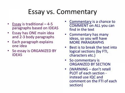 0 Result Images of Difference Between Paragraph And Essay Ppt - PNG Image Collec