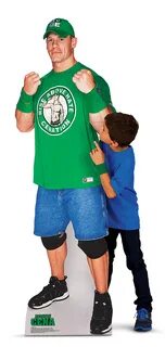 John Cena Green Shirt WWE Standup