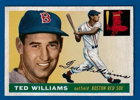 1955 Topps 2 Ted Williams (Red Sox)