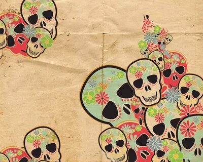 Girl skull wallpaper - SF Wallpaper