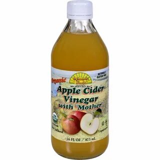 Dynamic Health Organic Apple Cider Vinegar With Mother - 16 