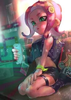 Safebooru - 1girl agent 8 domino mask green eyes highres mam