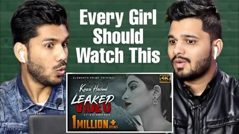 Leaked Video Kinza Hashmi Pakistani Short Film - Indian Reac
