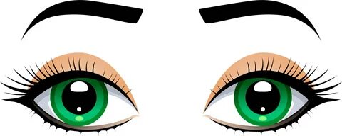 Free Png Female Eyes With Eyebrows Png Images Transparent - 