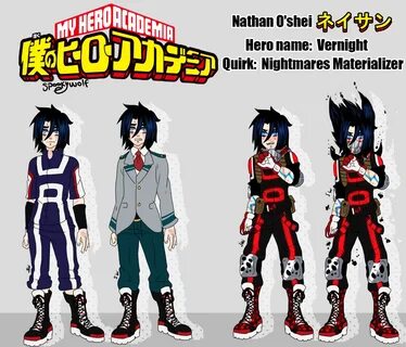 BNHA reference sheet by Astronnix on DeviantArt