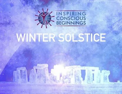 Happy Winter Solstice Inspiring Conscious Beginnings