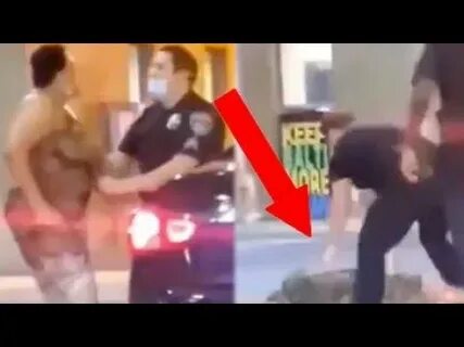 George Floyd: Police Officer knocks out woman in Baltimore 😱