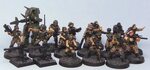 Warhammer Colonial marines aliens 28mm metal Unpainted Warga