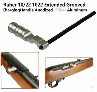 Ruger 1022 10-22 расширенный желобчатые круглые зарядки ручк