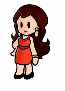 Paper Pauline Paper mario, Mario art, Mario