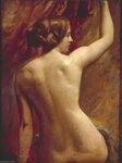 Oil Painting Replica Nude Study, 1830 by Edward Calvert Waho