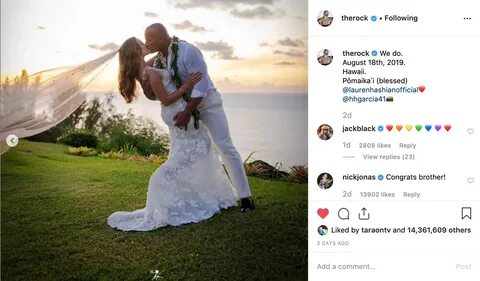 Hawaiian Wedding Bliss for The Rock - Risen Magazine