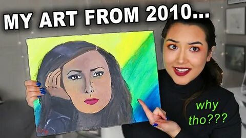 I Repainted My FIRST Painting 10 YEARS Later (2010 vs 2019 S