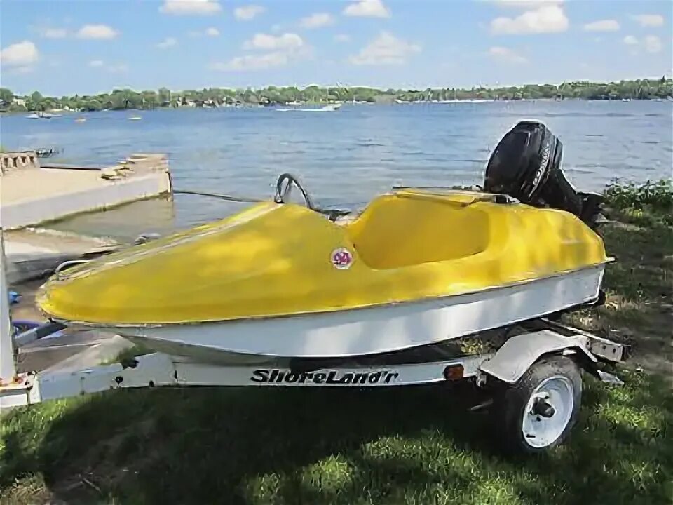 1983 aqua lark boat small mini aqualark collector addictor b