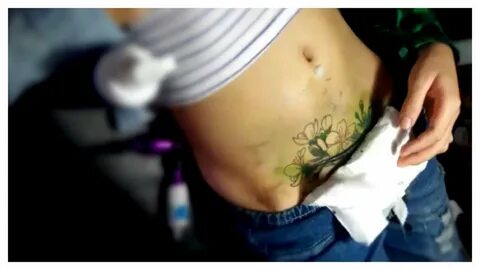 Lower Belly Tattoo Designs : Stomach Tattoos for Women Custo