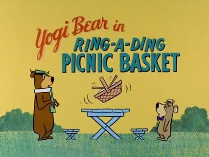 Yowp: Yogi Bear - Ring-a-Ding Picnic Basket