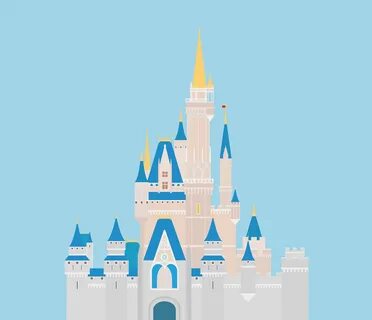 Cinderella's Castle (Magic Kingdom) 2D Art on Behance