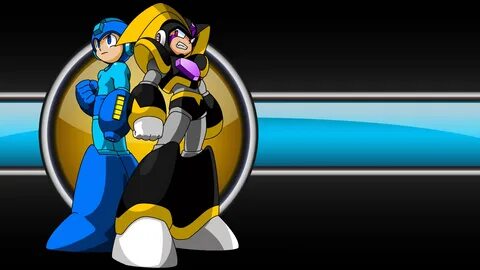 Mega Man & Bass HD Wallpaper