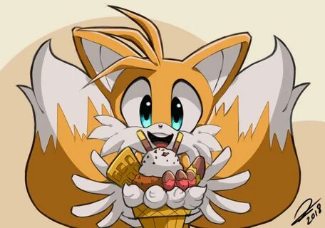 Tails and Sundae 2 by SonicAimblu19 on @DeviantArt Sonic art