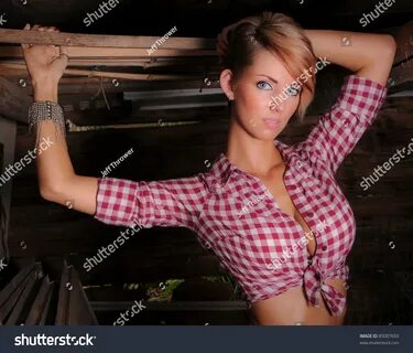 Country girl big boobs plaid shirt