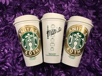 Personalized Starbucks Cup / Travel Mug / Bridesmaid Gift / 