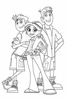 Wild Kratts Coloring Pages - Free Printable - MomJunction Wi