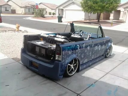 Custom Scion xB chopped, removable top w/ RWD V8 Scion xb, T