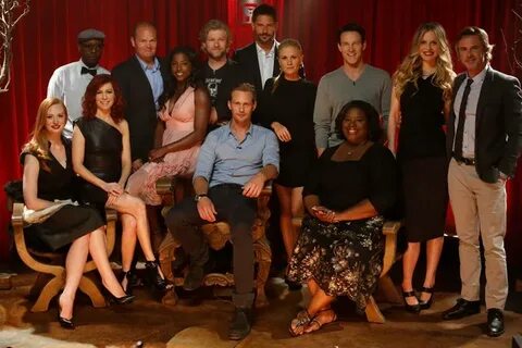 Cast Photo at Fangtasia Before Tonight's True Blood Season 6