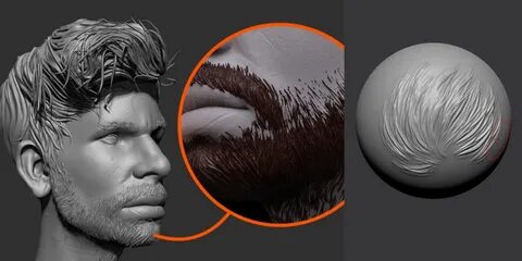 Zbrush Fur - Floss Papers