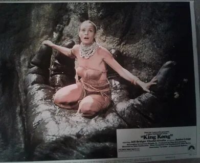 Jessica Lange King Kong 1976 Etsy