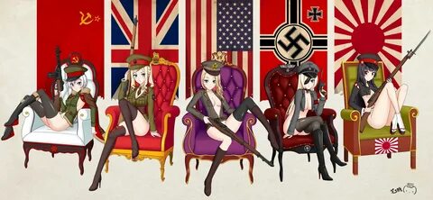 ITT anime soldier girls. - /a/ - Anime & Manga - 4archive.or