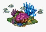 Transparent Coral Reef Clipart Png - Coral Reef , Free Trans