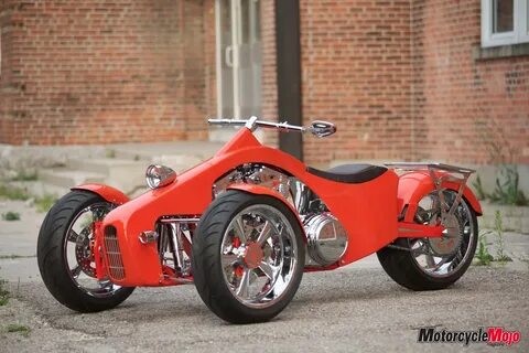 Custom Built Trike Motorcycle Called the Trik Trike a Magazi